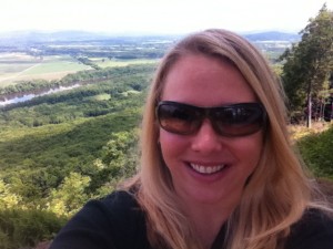 Me, at the top of Mt. Holyoke