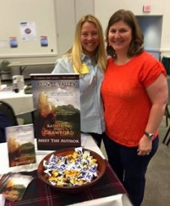 With my dear friend Whitney, at the 7th Annual Blue Ridge Bookfest