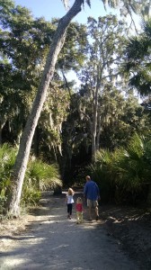 On Hilton Head Island, when no one would walk with me. 